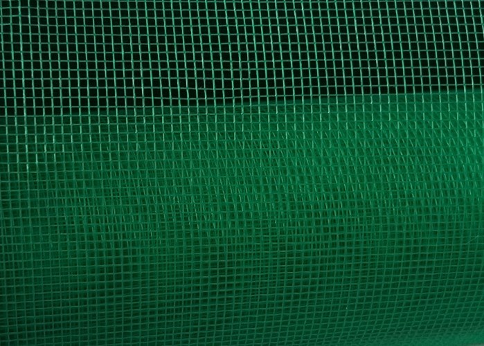 Green Window Mosquito Net 16x14 Plastic Wire Mesh For Window Screen