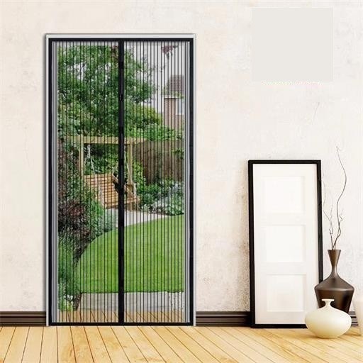 Wholesale Only Polyester Mosquito Net Curtain,Soft Door Curtain, Magnetic Screen Door Curtain 100x220cm