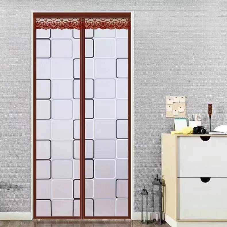 MOQ 100pcs Customizable Magnetic Plastic Door Curtain for Easy Installation and Maintenance